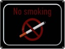 Blechschild 30x40 cm No smoking Rauchverbot