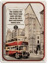 Blechschild 40x30 cm London City Tour 1931-1962