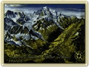Blechschild 30x40 cm France Vallee de Chamonix Mont Blanc