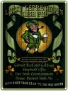 Blechschild 40x30 cm Bier Irish Pub open daily from 11am