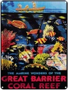 Blechschild 40x30 cm creat barrier coral reef