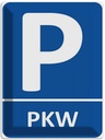 Blechschild 40x30 cm Parken PLW Parkplatz Parkplatzschild