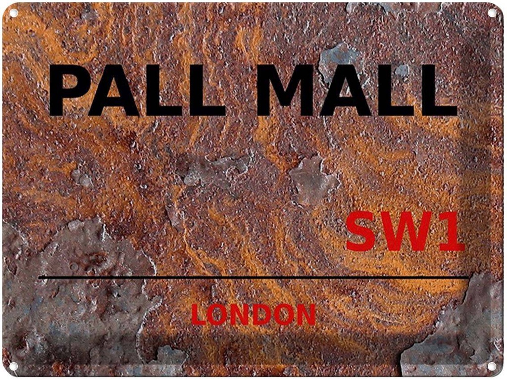 [LA-1791819] Blechschild 30x40 cm London Pall Mall SW1