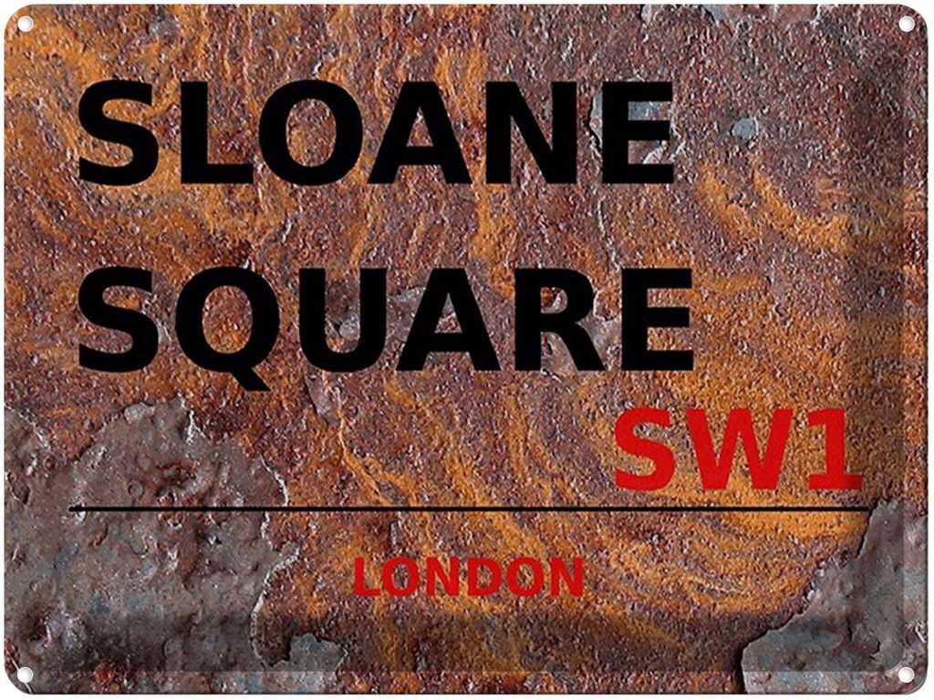 [LA-1791837] Blechschild 30x40 cm London Sloane Square SW1