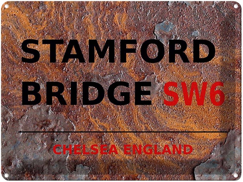 [LA-1791839] Blechschild 30x40 cm London England Stamford Bridge SW6