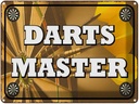 Blechschild 30x40 cm Darts Master