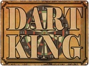 Blechschild 30x40 cm Dart King