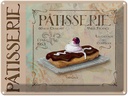 Blechschild 30x40 cm Patisserie Paris eclair Kuchen