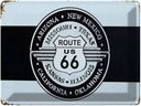 Blechschild 30x40 cm Retro Rote US 66 Arizona new mexico