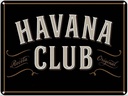 Blechschild 30x40 cm Havana Club