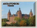 Blechschild 30x40 cm Aschaffenburg Schloss Johannesburg Bildmotiv Reisemotiv Abenteuer Reisen