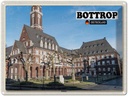 Blechschild 30x40 cm Bottrop Rathaus Bildmotiv Reisemotiv Abenteuer Reisen