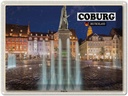 Blechschild 30x40 cm Coburg Hofgärten Skulptur Bildmotiv Reisemotiv Abenteuer Reisen