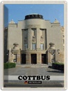 Blechschild 40x30 cm Cottbus Staatstheater Bildmotiv Reisemotiv Abenteuer Reisen