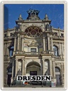 Blechschild 40x30 cm Dresden Zwinger Bildmotiv Reisemotiv Abenteuer Reisen