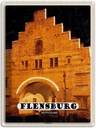 Blechschild 40x30 cm Flensburg Nordertor Bildmotiv Reisemotiv Abenteuer Reisen