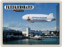 Blechschild 30x40 cm Friedrichshafen Zeppelin Abenteuer Reisen Urlaub