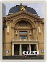 Blechschild 40x30 cm Gera TheaterMittelalter Bildmotiv Reisemotiv Abenteuer Reisen