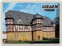 Blechschild 30x40 cm Gießen Neues Schloss Bildmotiv Reisemotiv Abenteuer Reisen