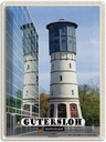 Blechschild 40x30 cm Gütersloh Wasserturm Bildmotiv Reisemotiv Abenteuer Reisen