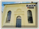 Blechschild 30x40 cm Hage Alte Synagoge Bildmotiv Reisemotiv Abenteuer Reisen