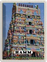 Blechschild 40x30 cm Hamm Siri-Kamadchi-Ampal-Tempel Bildmotiv Reisemotiv Abenteuer Reisen
