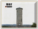 Blechschild 30x40 cm Hof Wartturm Sehenswürdigkeit Bildmotiv Reisemotiv Abenteuer Reisen
