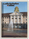 Blechschild 40x30 cm Ludwigshafen Europaplatz Brunnen Bildmotiv Reisemotiv Abenteuer Reisen
