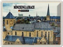 Blechschild 30x40 cm Mönchengladbach St. Vitus Basilika Bildmotiv Reisemotiv Abenteuer Reisen