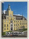 Blechschild 40x30 cm Oldenburg Schloss Bildmotiv Reisemotiv Abenteuer Reisen