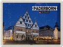 Blechschild 30x40 cm Paderborn Rathaus Altstadt Bildmotiv Reisemotiv Abenteuer Reisen