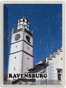 Blechschild 40x30 cm Ravensburg Blaserturm Bildmotiv Reisemotiv Abenteuer Reisen