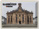 Blechschild 30x40 cm Saarbrücken Ludwigskirche Bildmotiv Reisemotiv Abenteuer Reisen