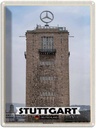 Blechschild 40x30 cm Stuttgart Bahnhofsturm Bildmotiv Reisemotiv Abenteuer Reisen