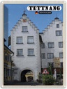 Blechschild 40x30 cm Tettnang Torschloss Altstadt Bildmotiv Reisemotiv Abenteuer Reisen