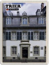 Blechschild 40x30 cm Trier Karl-Marx-Haus Altstadt Bildmotiv Reisemotiv Abenteuer Reisen