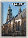 Blechschild 40x30 cm Zwickau Dom St. Marien Kirche Bildmotiv Reisemotiv Abenteuer Reisen