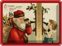 Blechschild 30x40 cm Santa Claus