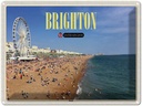Blechschild 30x40 cm United Kingdom Brighton Beach Bildmotiv Reisemotiv Abenteuer Reisen