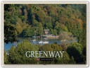 Blechschild 30x40 cm Greenway River UK England Bildmotiv Reisemotiv Abenteuer Reisen