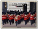 Blechschild 30x40 cm Changingt the Guard London Bildmotiv Reisemotiv Abenteuer Reisen