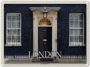 Blechschild 30x40 cm England UK Downing Street 10 Bildmotiv Reisemotiv Abenteuer Reisen