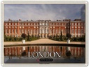 Blechschild 30x40 cm Hampton Court Palace London Bildmotiv Reisemotiv Abenteuer Reisen