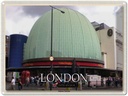 Blechschild 30x40 cm London England Madame Tussauds Bildmotiv Reisemotiv Abenteuer Reisen