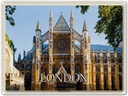 Blechschild 30x40 cm Westminster Abbey London UK Bildmotiv Reisemotiv Abenteuer Reisen