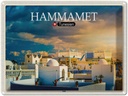 Blechschild 30x40 cm Hammamet Tunesien Urlaub Sonne Bildmotiv Reisemotiv Abenteuer Reisen