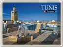 Blechschild 30x40 cm Tunis Tunesien Medina Moschee Bildmotiv Reisemotiv Abenteuer Reisen
