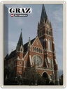 Blechschild 40x30 cm Graz Österreich Herz-Jesu-Kirche Bildmotiv Reisemotiv Abenteuer Reisen