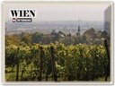 Blechschild 30x40 cm Wien Österreich Grinzing Weinfelder Bildmotiv Reisemotiv Abenteuer Reisen