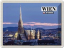Blechschild 30x40 cm Wien Österreich Stephansdom Bildmotiv Reisemotiv Abenteuer Reisen